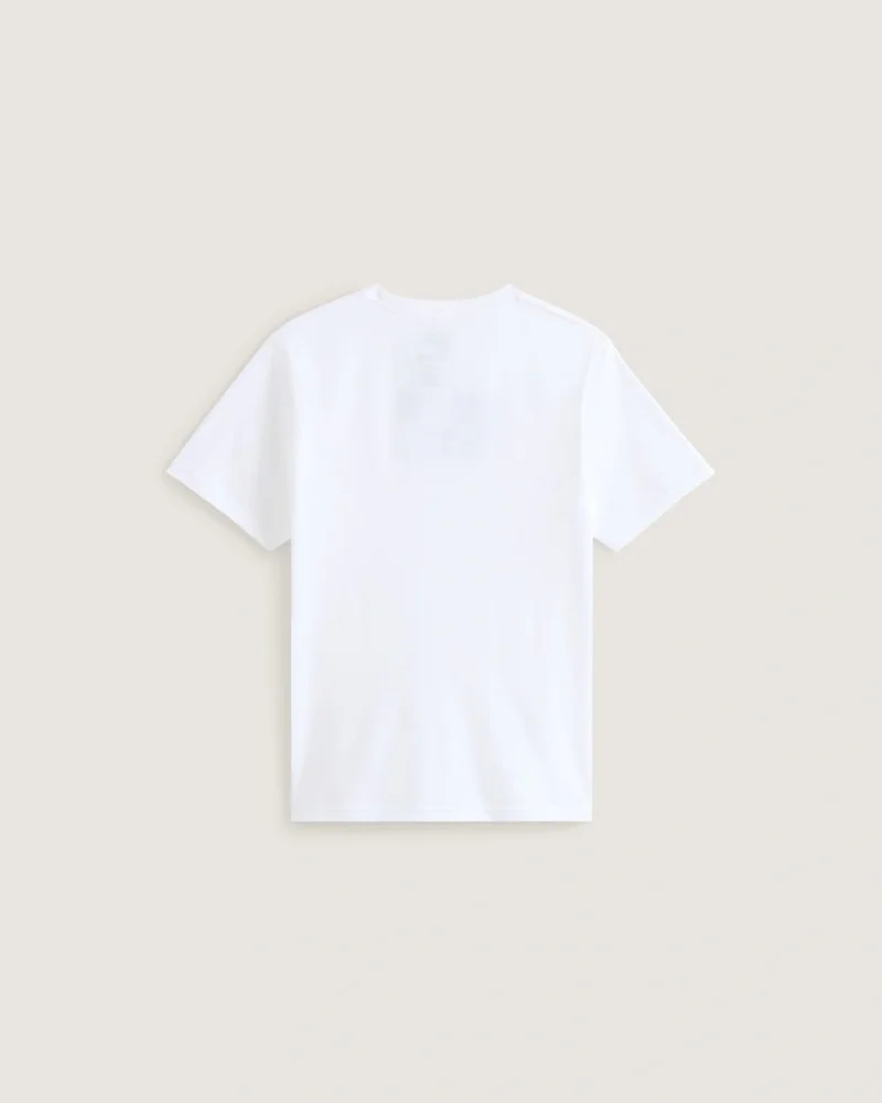 VANS - חולצת טי קצרה Stretch Logo – V00T4VWHT – white – 1