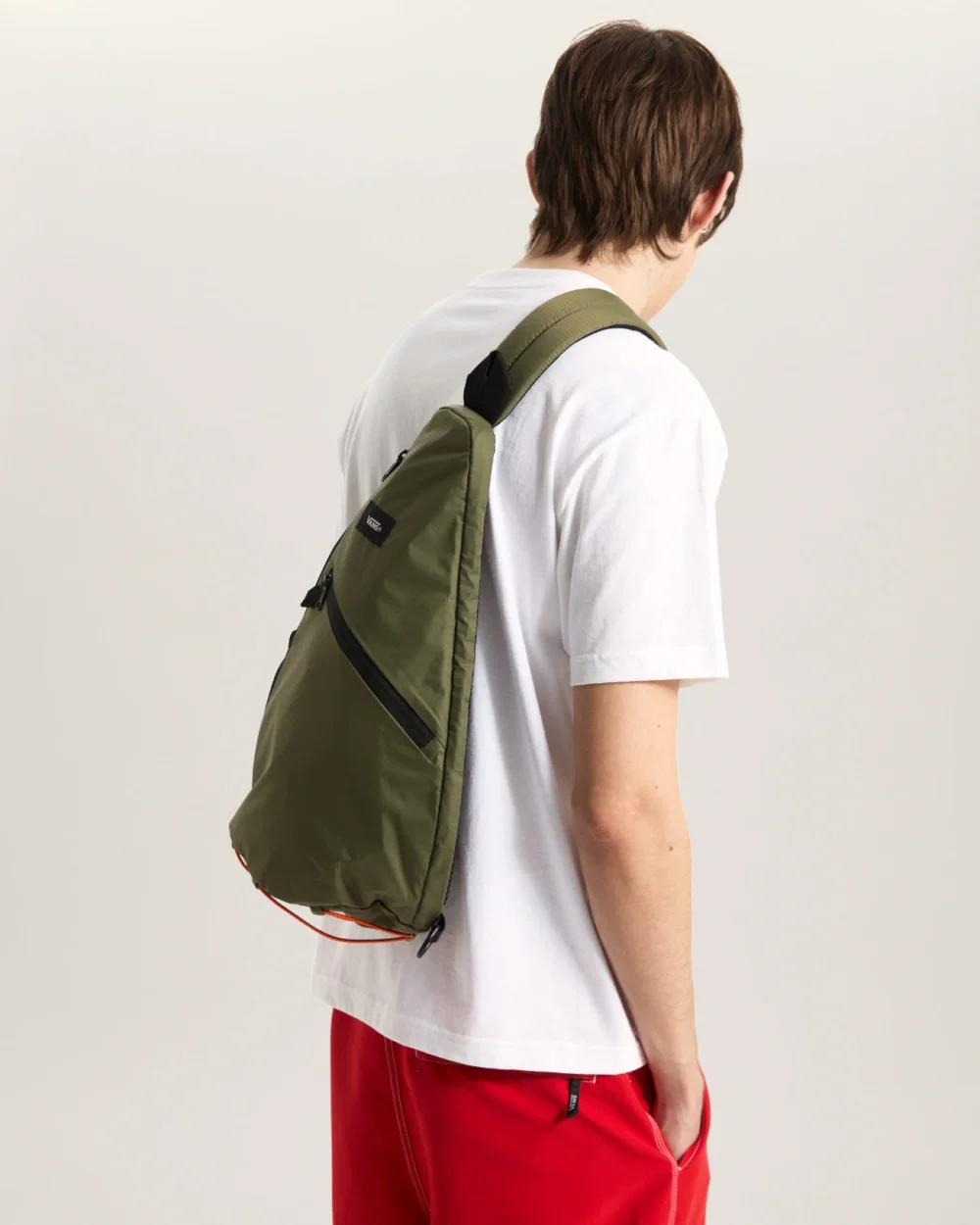 VANS - תיק צד Reach Sling – V00T5WFR1 – mossy-olive – 3