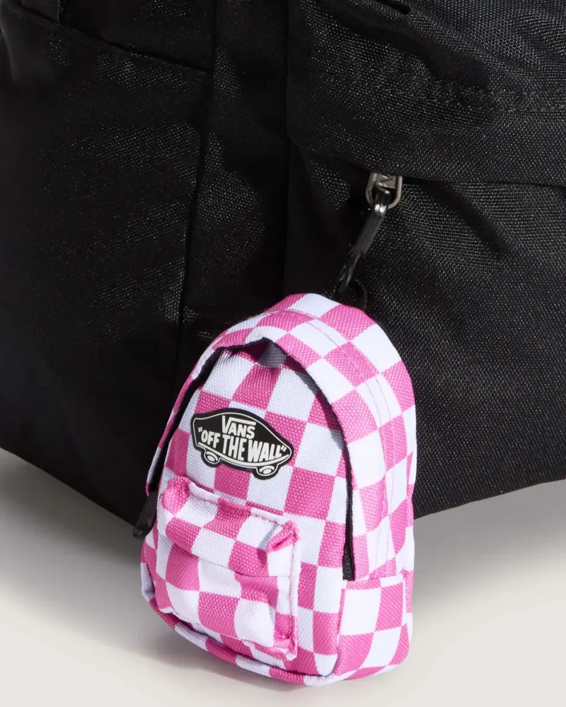 VANS - תיק גב Micro Old Skool – V00T69FRQ – pink-fizz – 2