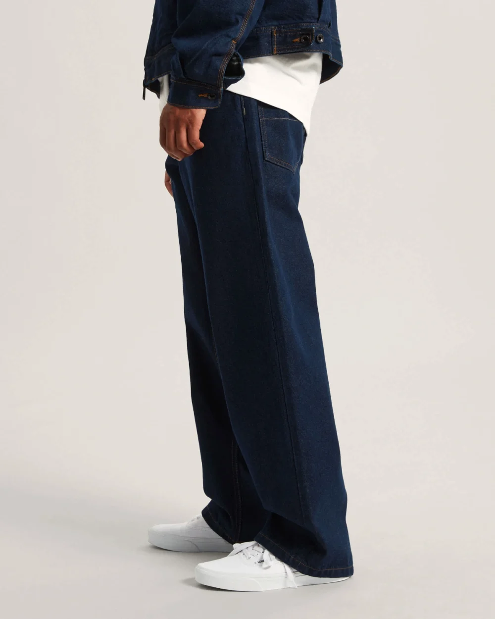 VANS - מכנסי ג'ינס Premium Check-5 Loose – V00T6UDRR – dark-rinse – 4