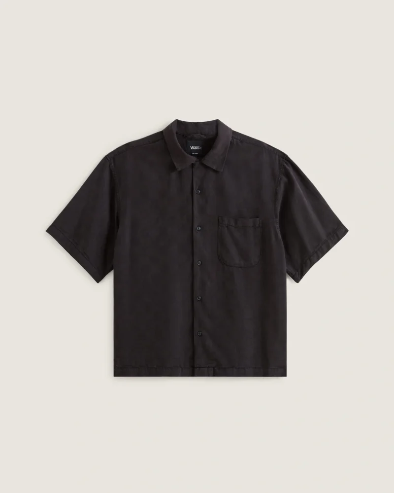 חולצה מכופתרת קצרה Van Doren Tencel Check Camp