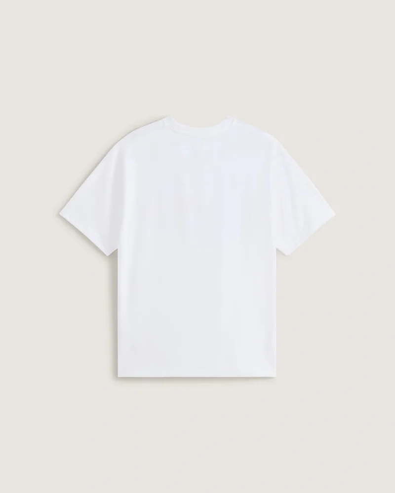 VANS - חולצת טי קצרה Wave Check – V00TQEWHT – white – 1