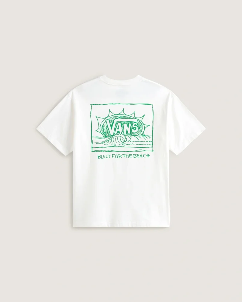VANS - חולצת טי קצרה Bright Day – V00TRGWHT – white – 1