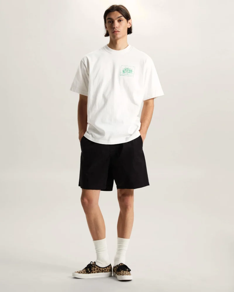 VANS - חולצת טי קצרה Bright Day – V00TRGWHT – white – 4