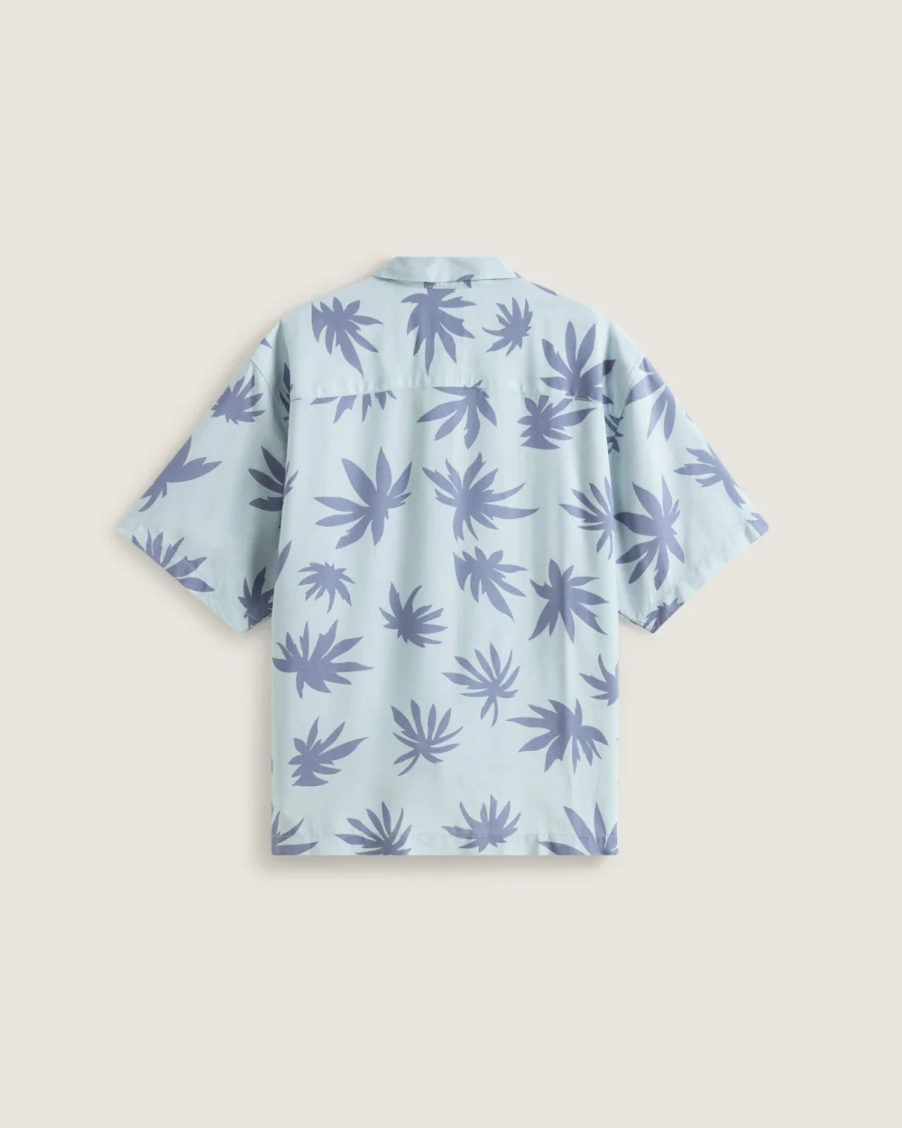 VANS - חולצה מכופתרת קצרה VAN DOREN PRINTED CAMP – V00VTKFOA – dawn-mist – 1