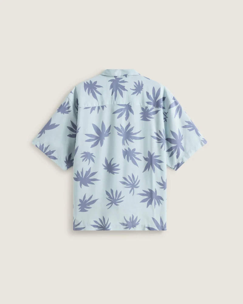 VANS - חולצה מכופתרת קצרה VAN DOREN PRINTED CAMP – V00VTKFOA – dawn-mist – 1