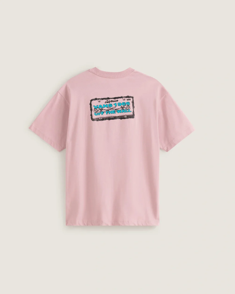 VANS - חולצת טי קצרה BARB PLATE – V00VXGFPR – misty-mauve – 1