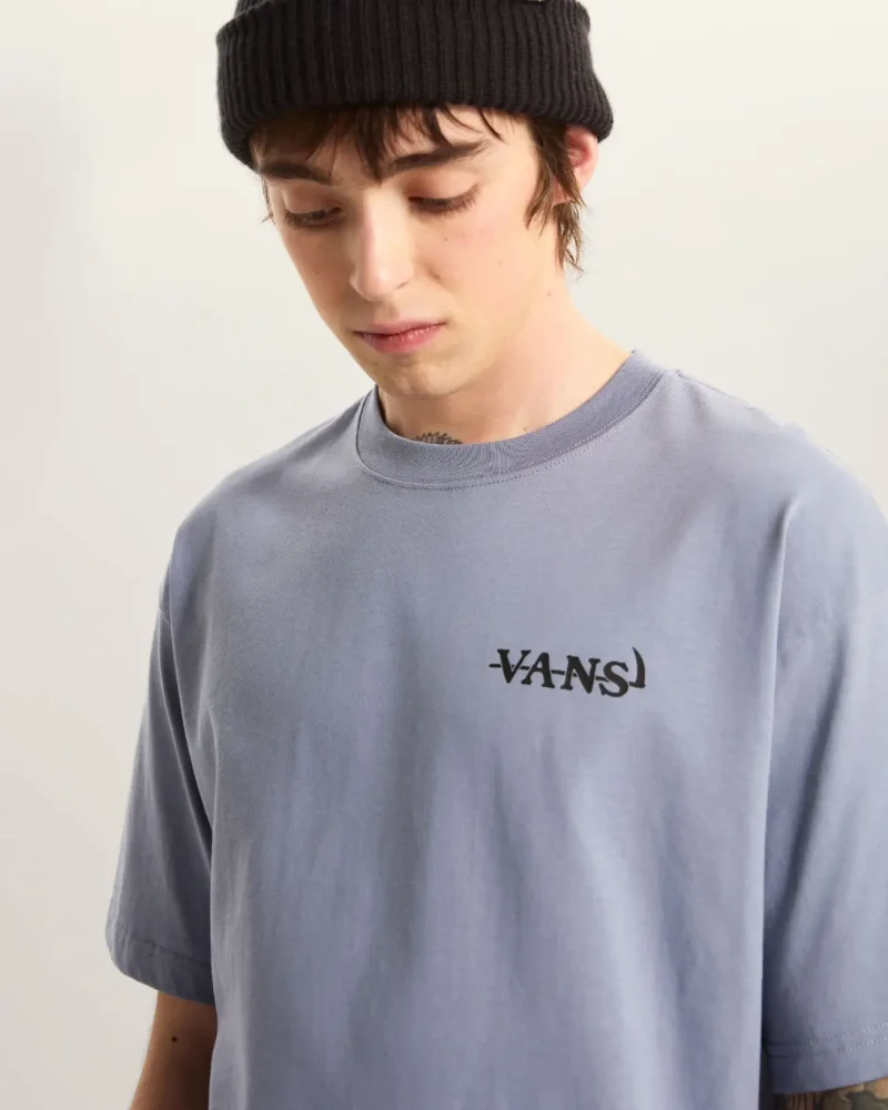 VANS - חולצת טי קצרה ALL & NOUGHT – V00VY9FOI – glacial-slate – 5