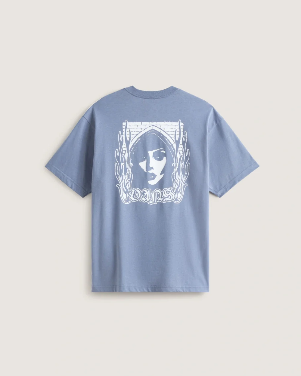 VANS - חולצת טי קצרה MISTY EYES – V00W01FOI – glacial-slate – 1
