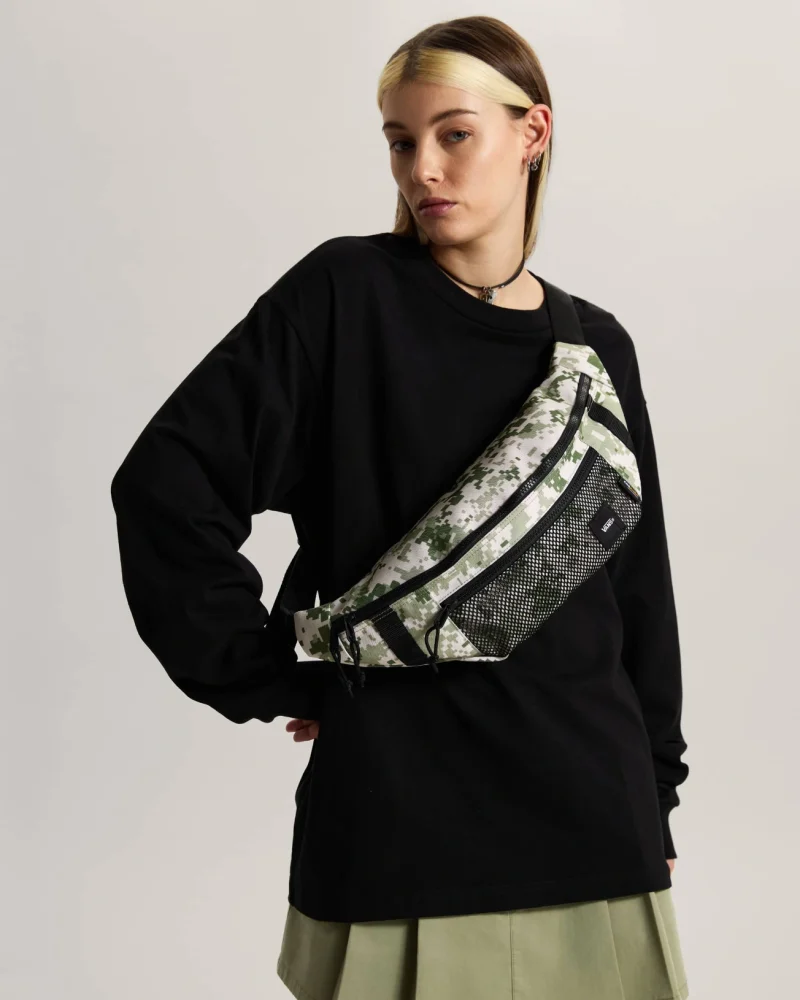 VANS - פאוץ' Ward Cross Body – VA2ZXXGCY – neutral-olive-marshmallow – 3