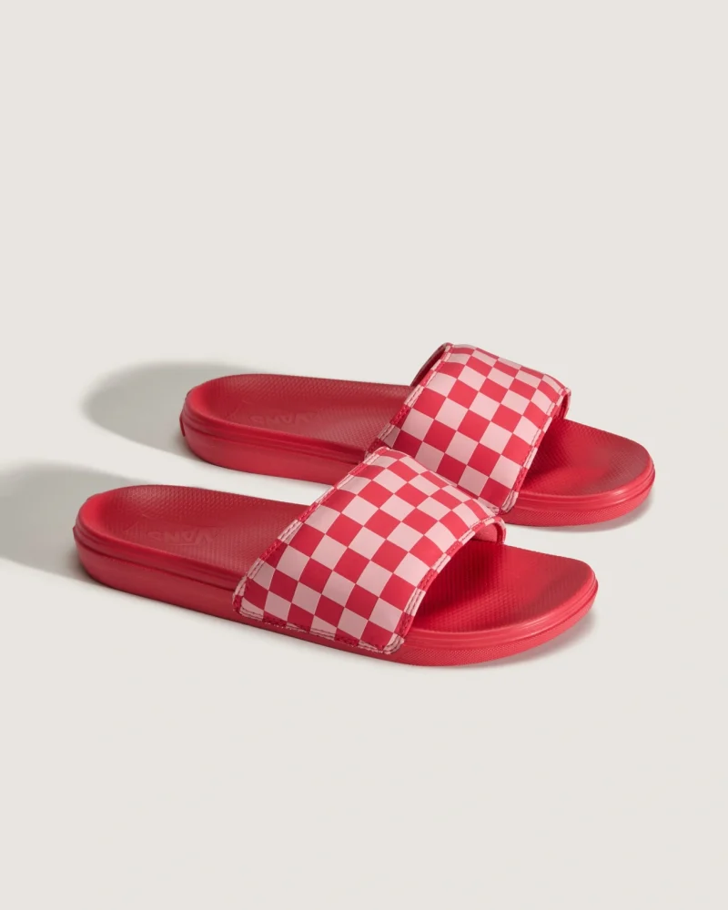 VANS - כפכפי סלייד La Costa – VA5HFEFO9 – crimson-haze – 1