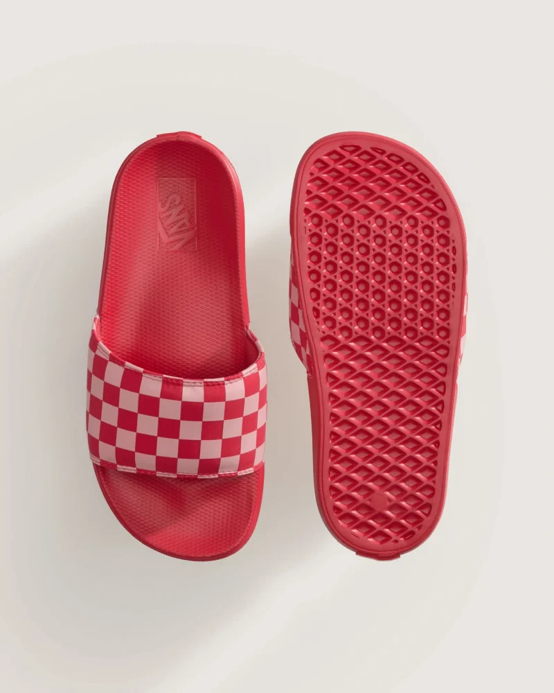 VANS - כפכפי סלייד La Costa – VA5HFEFO9 – crimson-haze – 2
