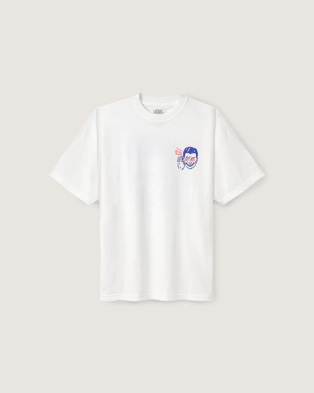 VANS - חולצת טי קצרה Need Vans – V00TQDWHT – white – 1