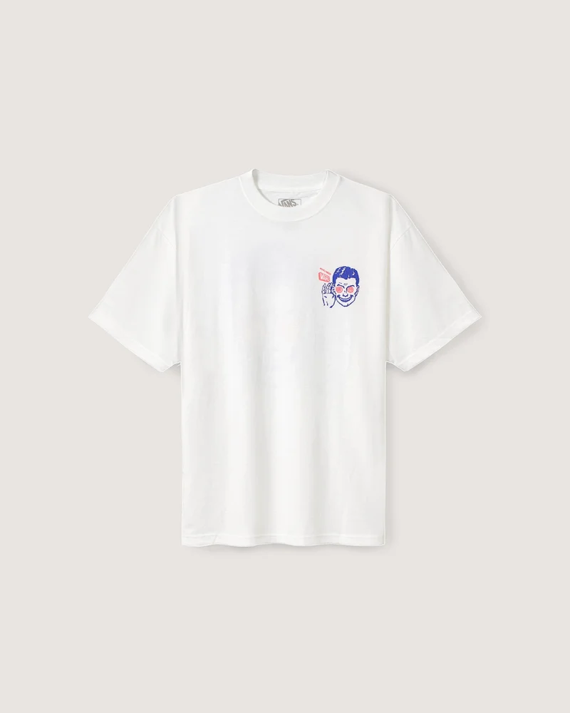 VANS - חולצת טי קצרה Need Vans – V00TQDWHT – white – 1