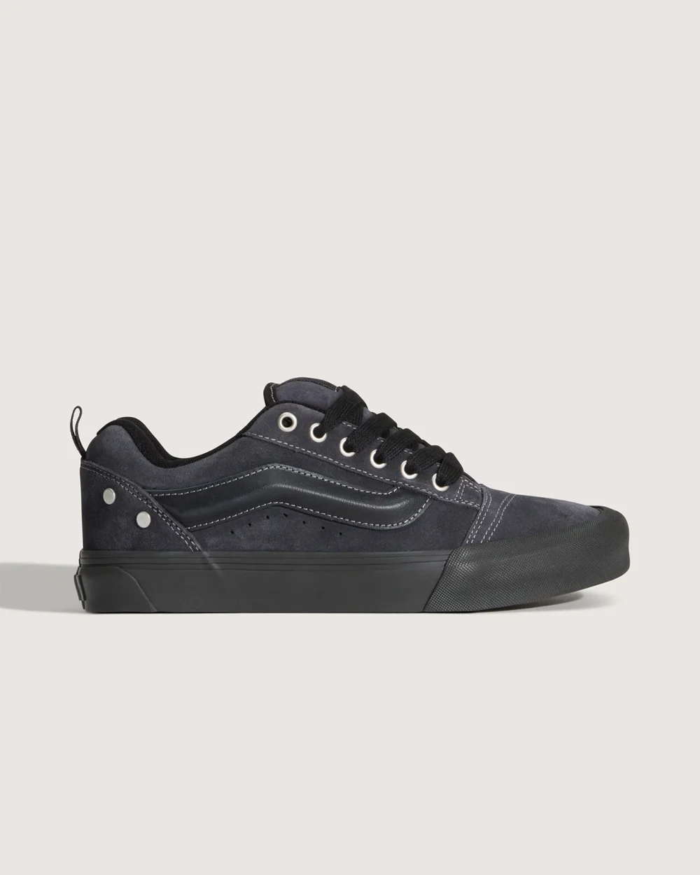 VANS - נעלי סניקרס Knu Skool – V00D22BFB – grunge-dark-gray – 4