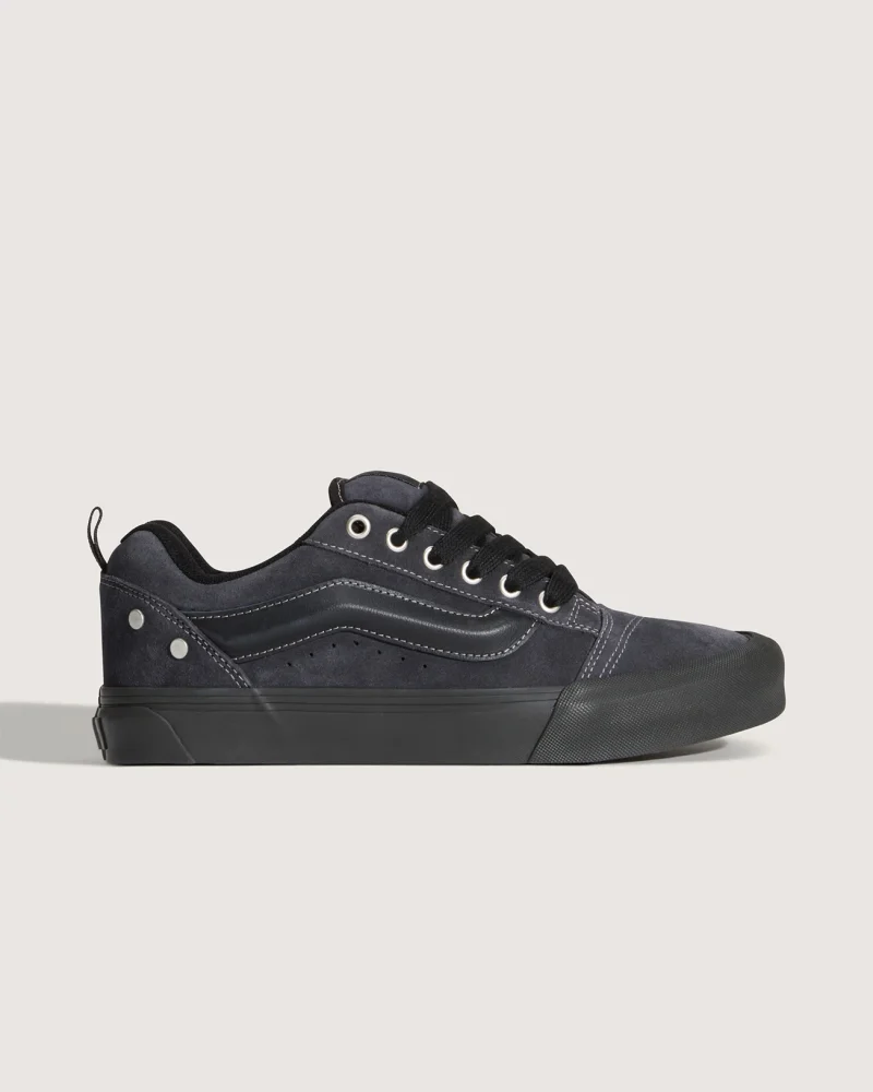 VANS - נעלי סניקרס Knu Skool – V00D22BFB – grunge-dark-gray – 4