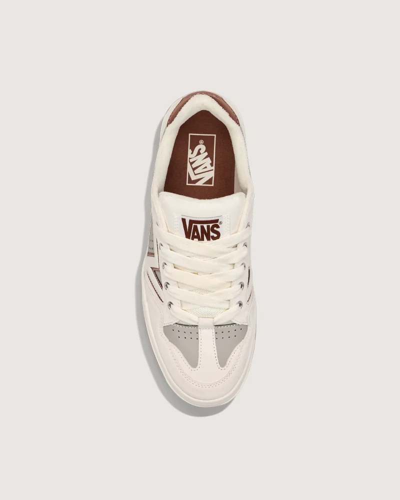 VANS - נעלי סניקרס Upland – V00D6FJVY – tri-tone-blanc-de-blanc – 1