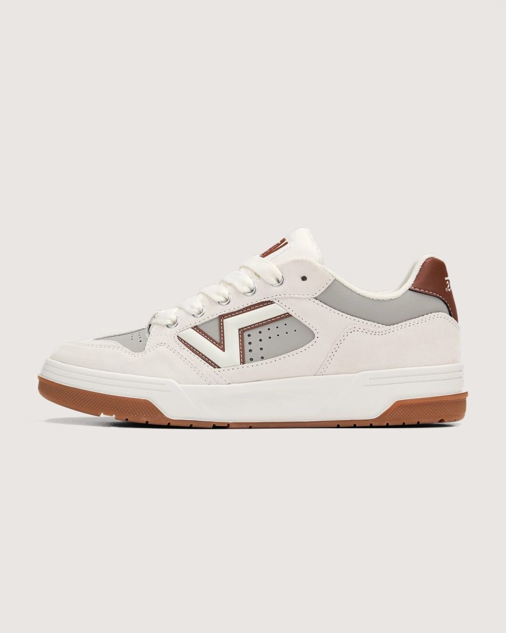 VANS - נעלי סניקרס Upland – V00D6FJVY – tri-tone-blanc-de-blanc – 1