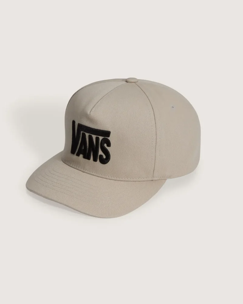 VANS - כובע מצחיה Stretch Logo – V00W122N1 – oatmeal – 1