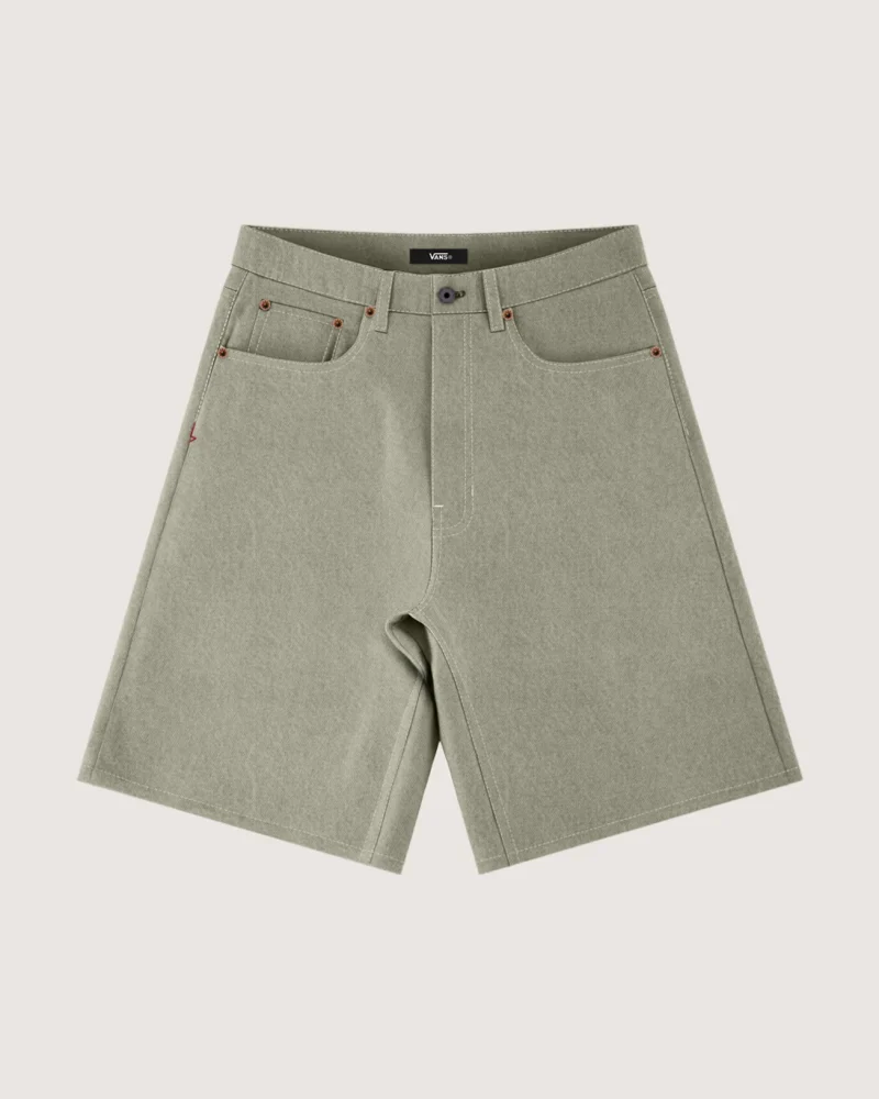 מכנס ג'ינס קצר LX Check-5 Baggy