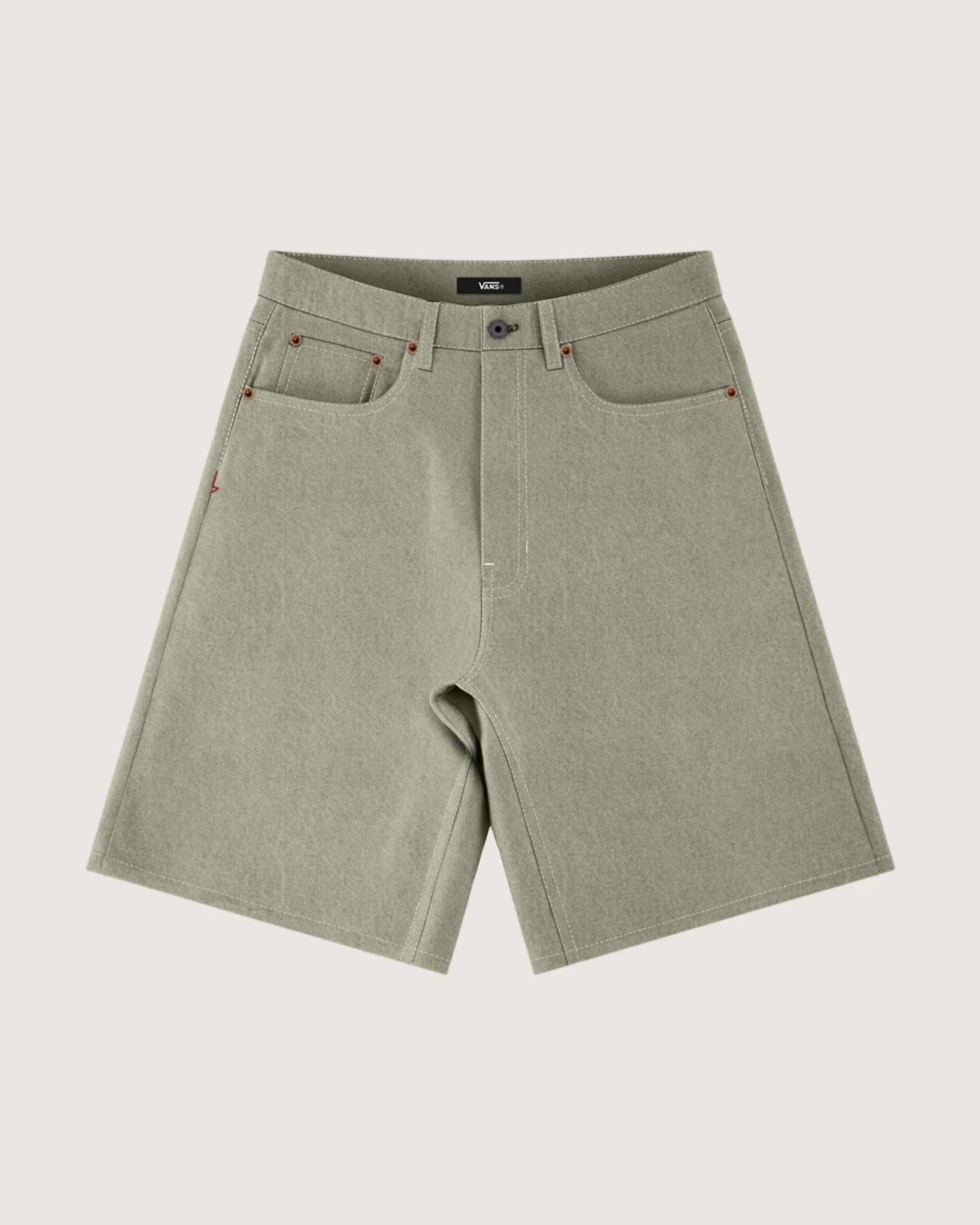 מכנס ג'ינס קצר LX Check-5 Baggy
