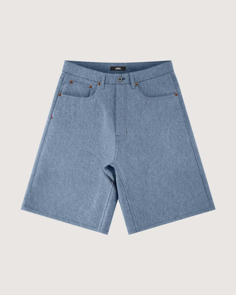 מכנס ג'ינס קצר LX Check-5 Baggy