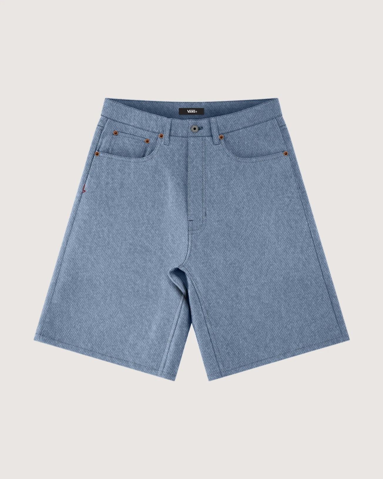 מכנס ג'ינס קצר LX Check-5 Baggy