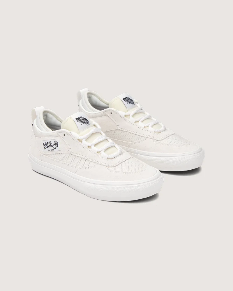 VANS - נעלי סקייט Skate Safe – V00EG9JVY – blanc-de-blanc – 2
