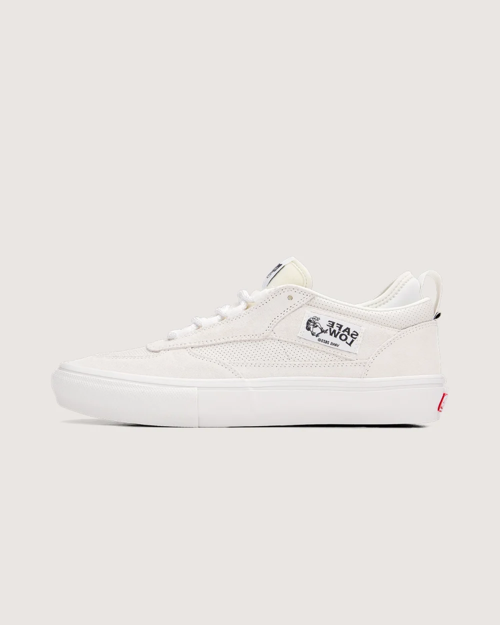 VANS - נעלי סקייט Skate Safe – V00EG9JVY – blanc-de-blanc – 1