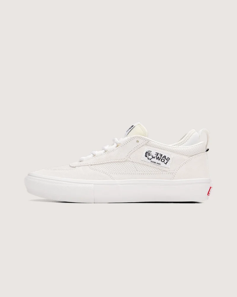 VANS - נעלי סקייט Skate Safe – V00EG9JVY – blanc-de-blanc – 1