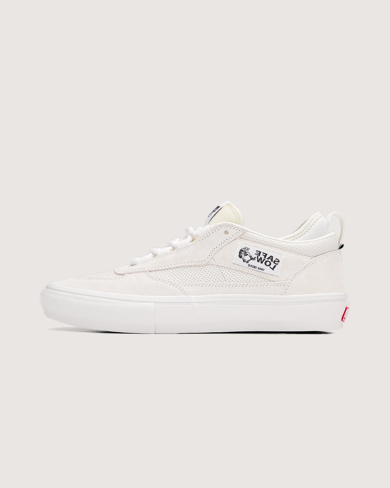 VANS - נעלי סקייט Skate Safe – V00EG9JVY – blanc-de-blanc – 1