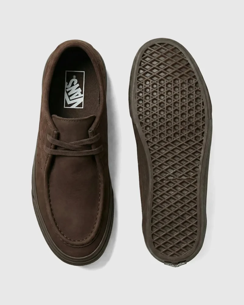VANS - נעלי סניקרס Premium SF Moc Low – V00Z3XDRB – dark-brown – 3