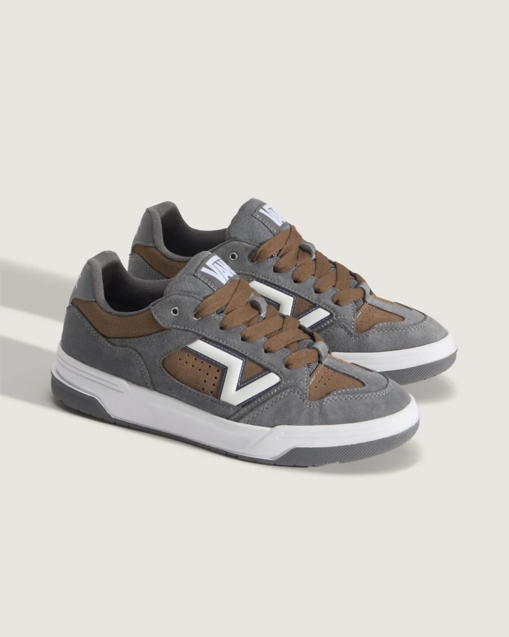 VANS - נעלי סניקרס Upland – V00D6FBW2 – 2-tone-brown-brown – 1