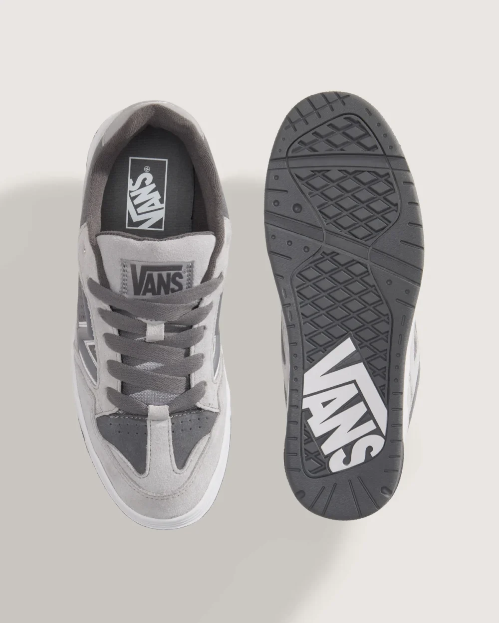 VANS - נעלי סניקרס Upland – V00D6FEWR – 2-tone-gray-gray – 2