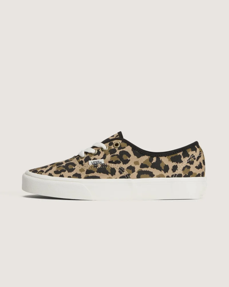 VANS - נעלי סניקרס Authentic – V00D6GGR4 – leopard-black-incense – 1