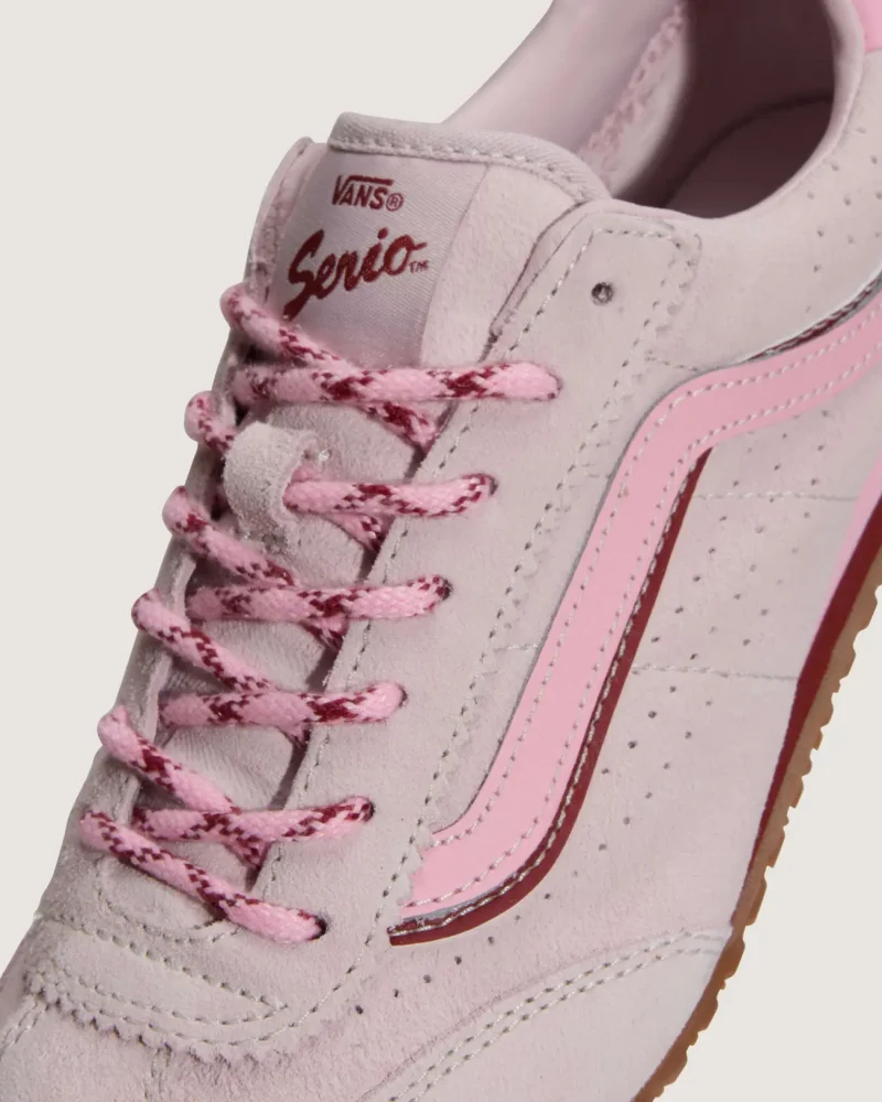 VANS - נעלי סניקרס Super Lowpro – V00D8TGSF – laces-pale-petal-pink – 4