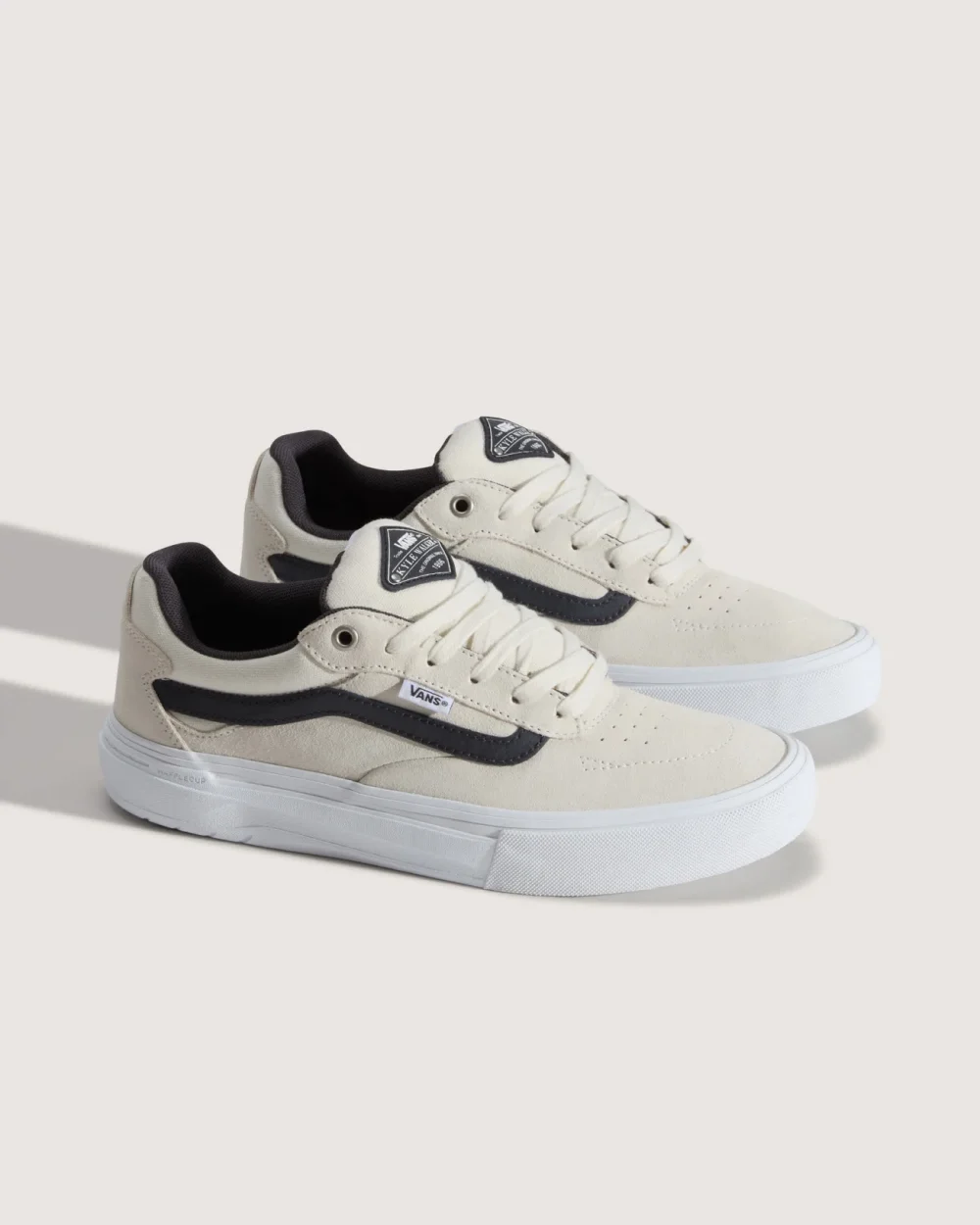 VANS - נעלי סניקרס Skate Kyle Walker Wafflecup – V00DA4XQL – white-gunmetal – 1