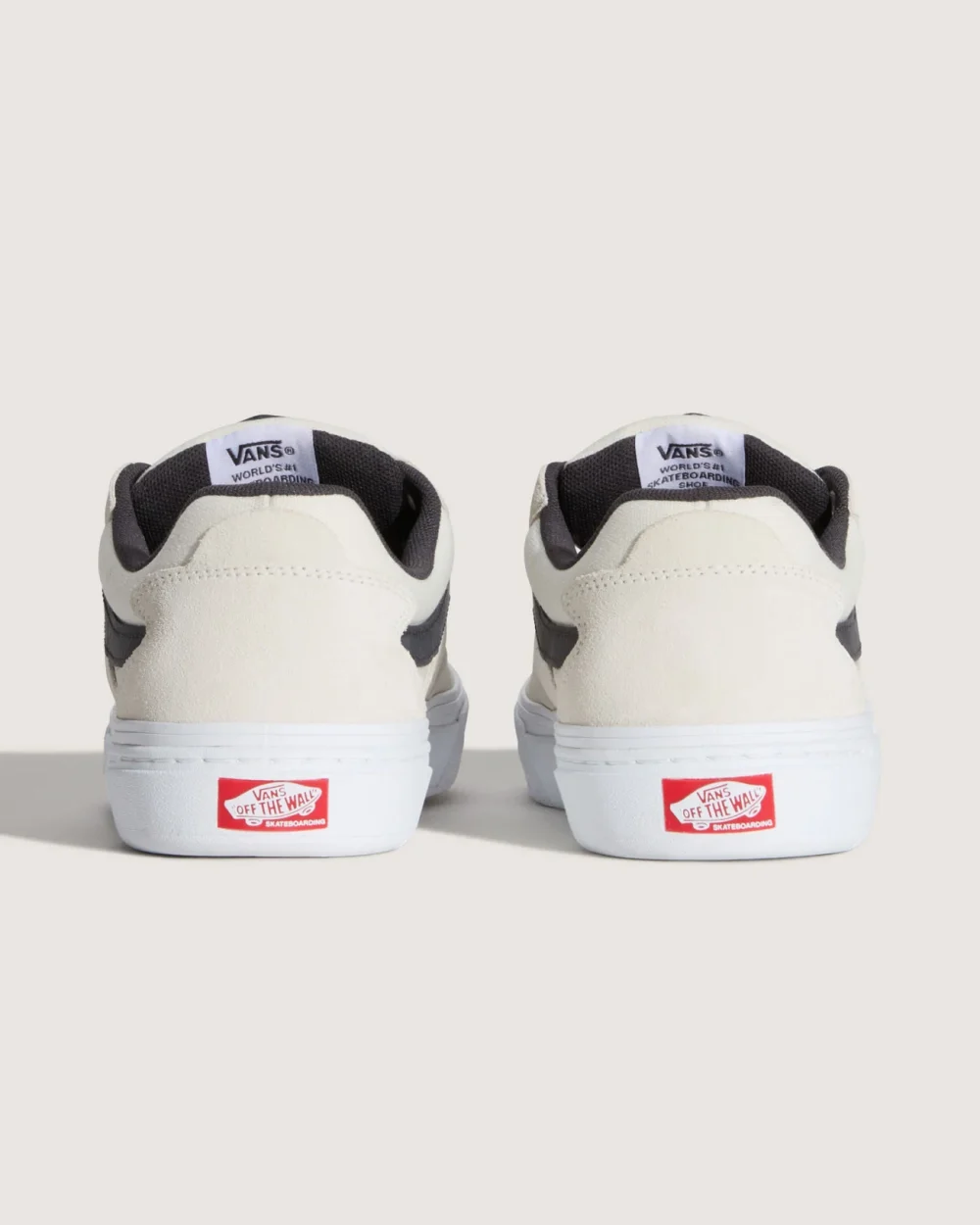 VANS - נעלי סניקרס Skate Kyle Walker Wafflecup – V00DA4XQL – white-gunmetal – 3