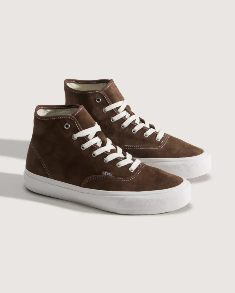 VANS - נעלי סניקרס Authentic Hi 2.0 – V00E8HFST – pig-suede-vintage-cocoa – 1