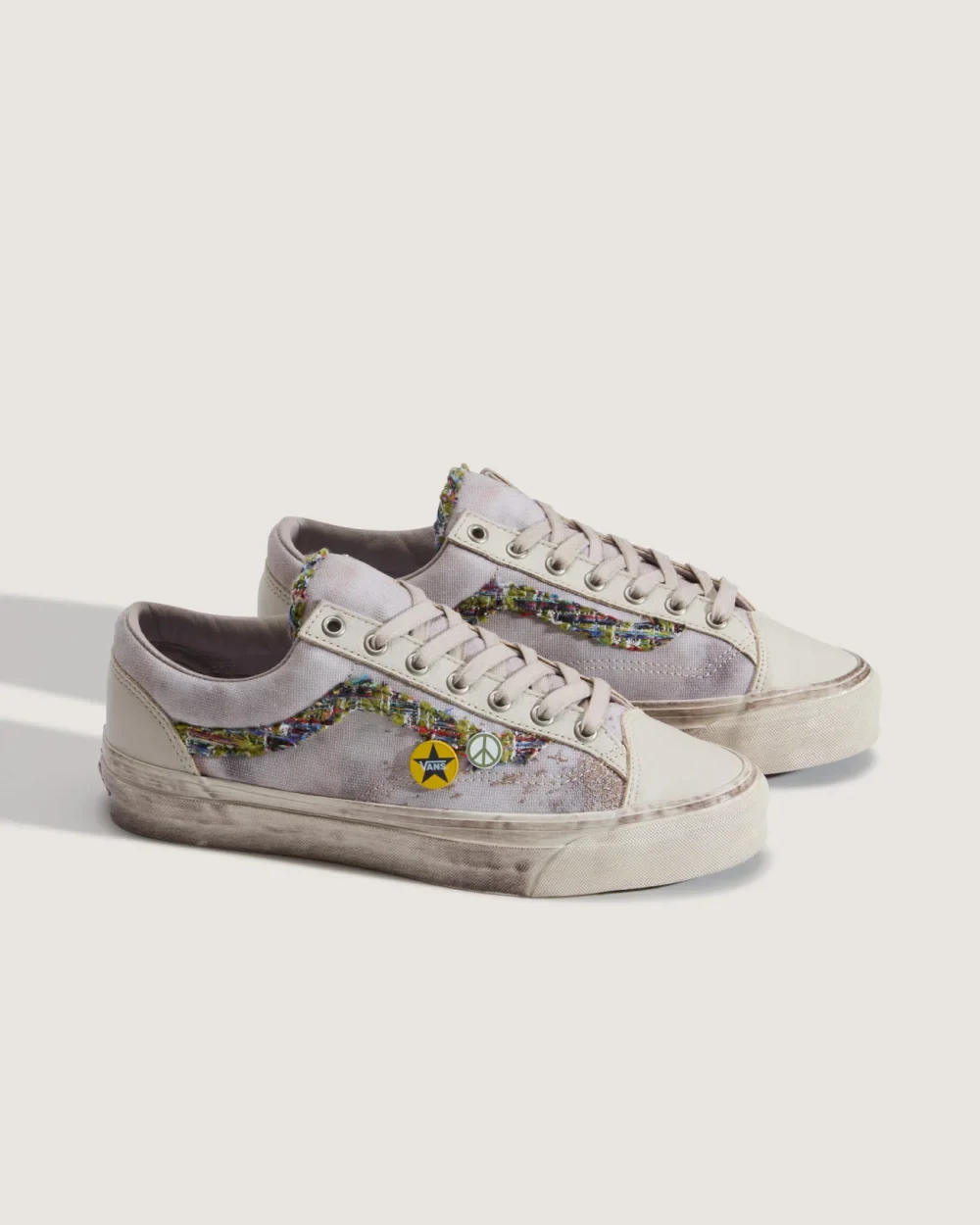 VANS - נעלי סניקרס Premium Old Skool 36 – V00E8V2N1 – souvenir-oatmeal – 1