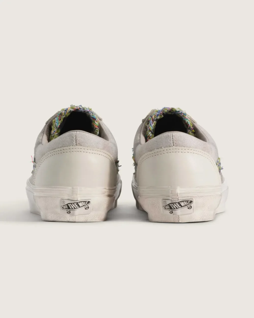 VANS - נעלי סניקרס Premium Old Skool 36 – V00E8V2N1 – souvenir-oatmeal – 4
