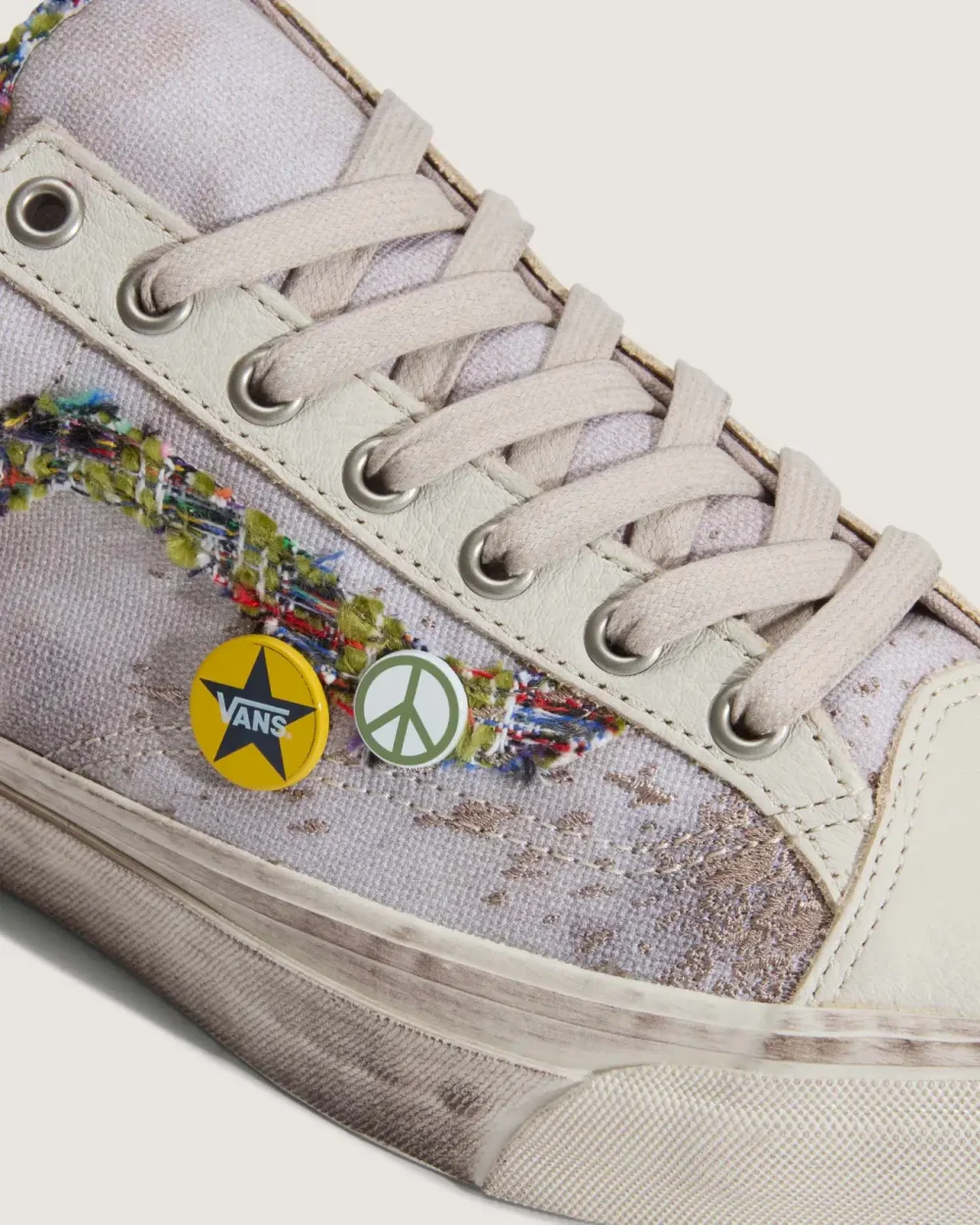 VANS - נעלי סניקרס Premium Old Skool 36 – V00E8V2N1 – souvenir-oatmeal – 6