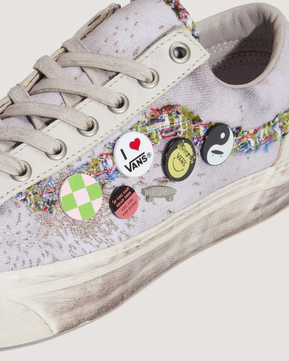 VANS - נעלי סניקרס Premium Old Skool 36 – V00E8V2N1 – souvenir-oatmeal – 7