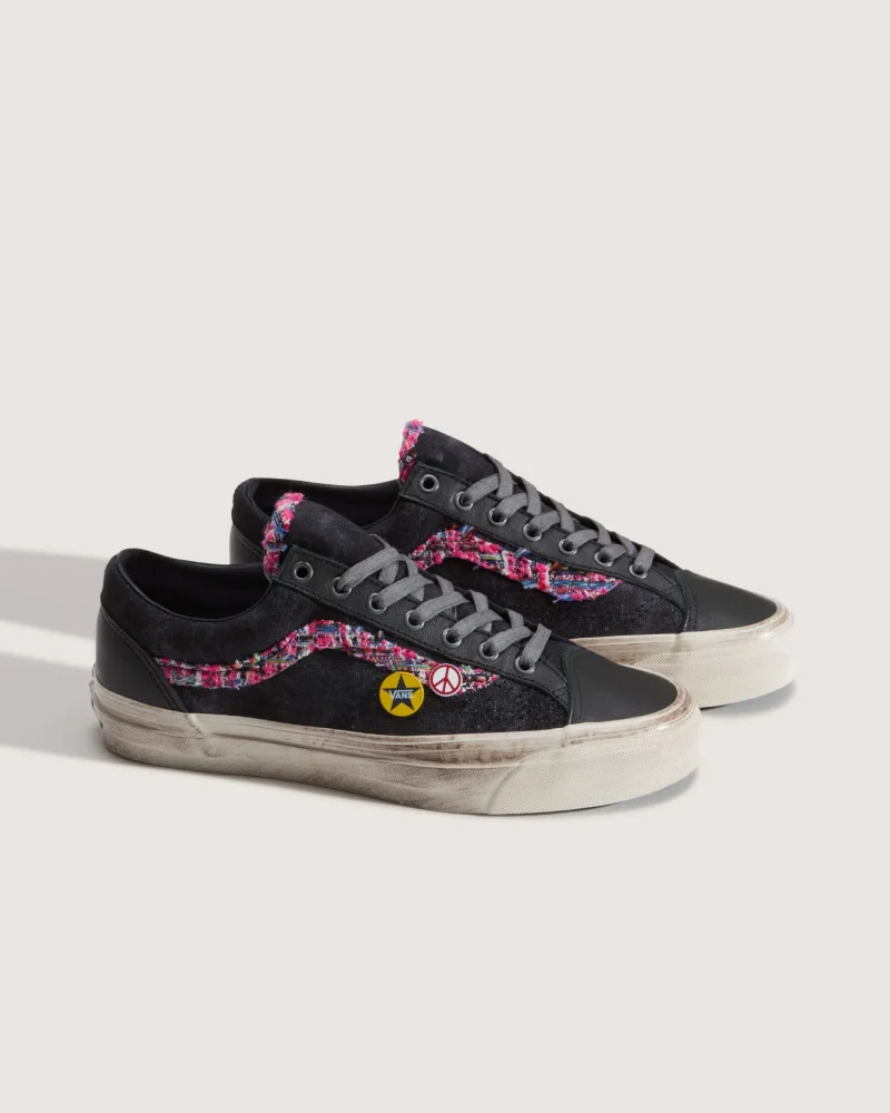 VANS - נעלי סניקרס Premium Old Skool 36 – V00E8VEMV – souvenir-faded-black – 1
