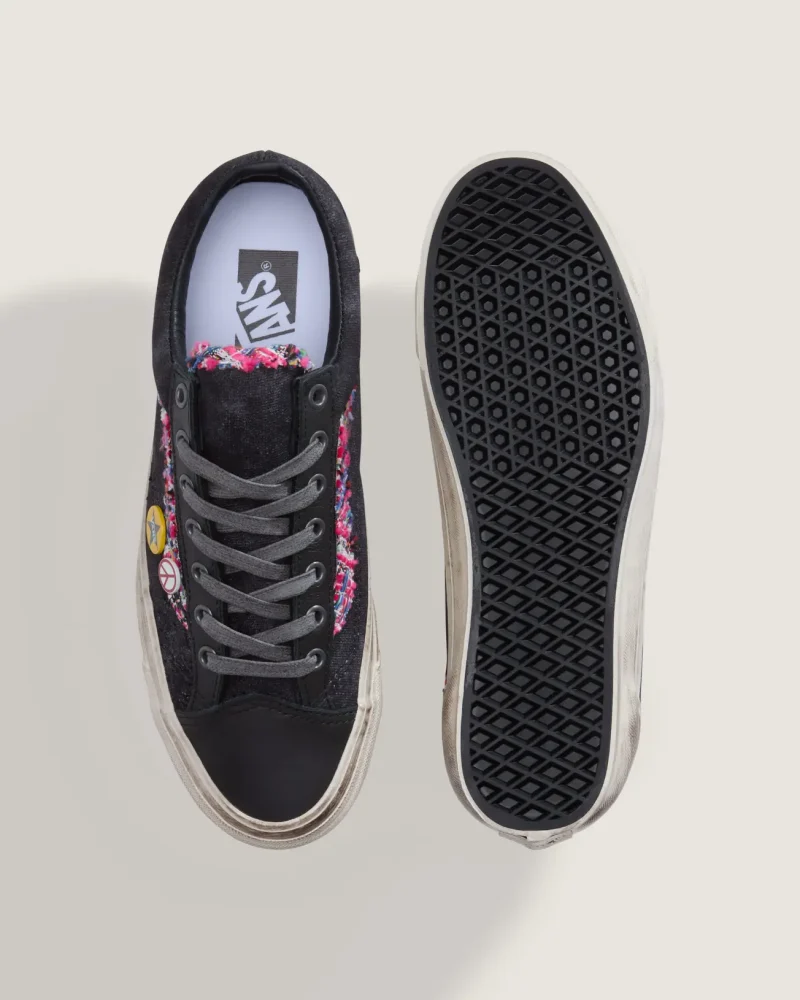 VANS - נעלי סניקרס Premium Old Skool 36 – V00E8VEMV – souvenir-faded-black – 2