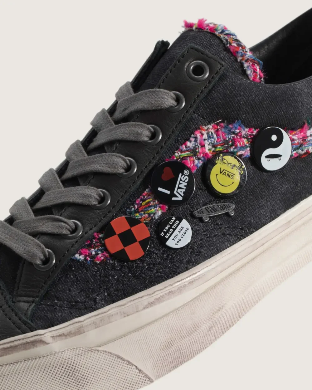 VANS - נעלי סניקרס Premium Old Skool 36 – V00E8VEMV – souvenir-faded-black – 5