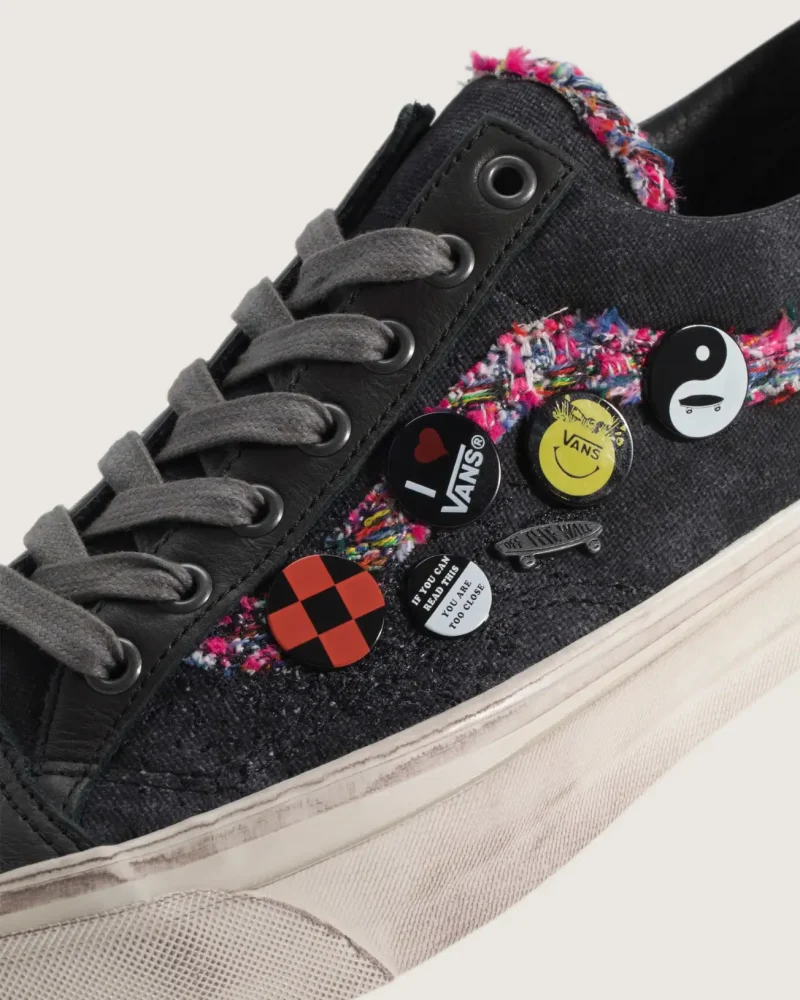VANS - נעלי סניקרס Premium Old Skool 36 – V00E8VEMV – souvenir-faded-black – 5