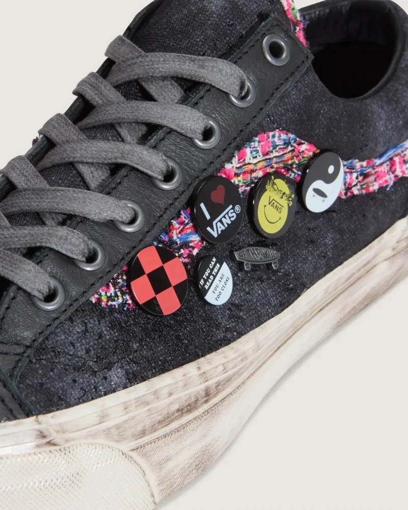 VANS - נעלי סניקרס Premium Old Skool 36 – V00E8VEMV – souvenir-faded-black – 7
