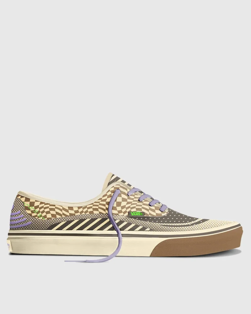 VANS - נעלי סניקרס LX Authentic 44 EK – V00EDTDWO – moto-knit-beige-brown – 1
