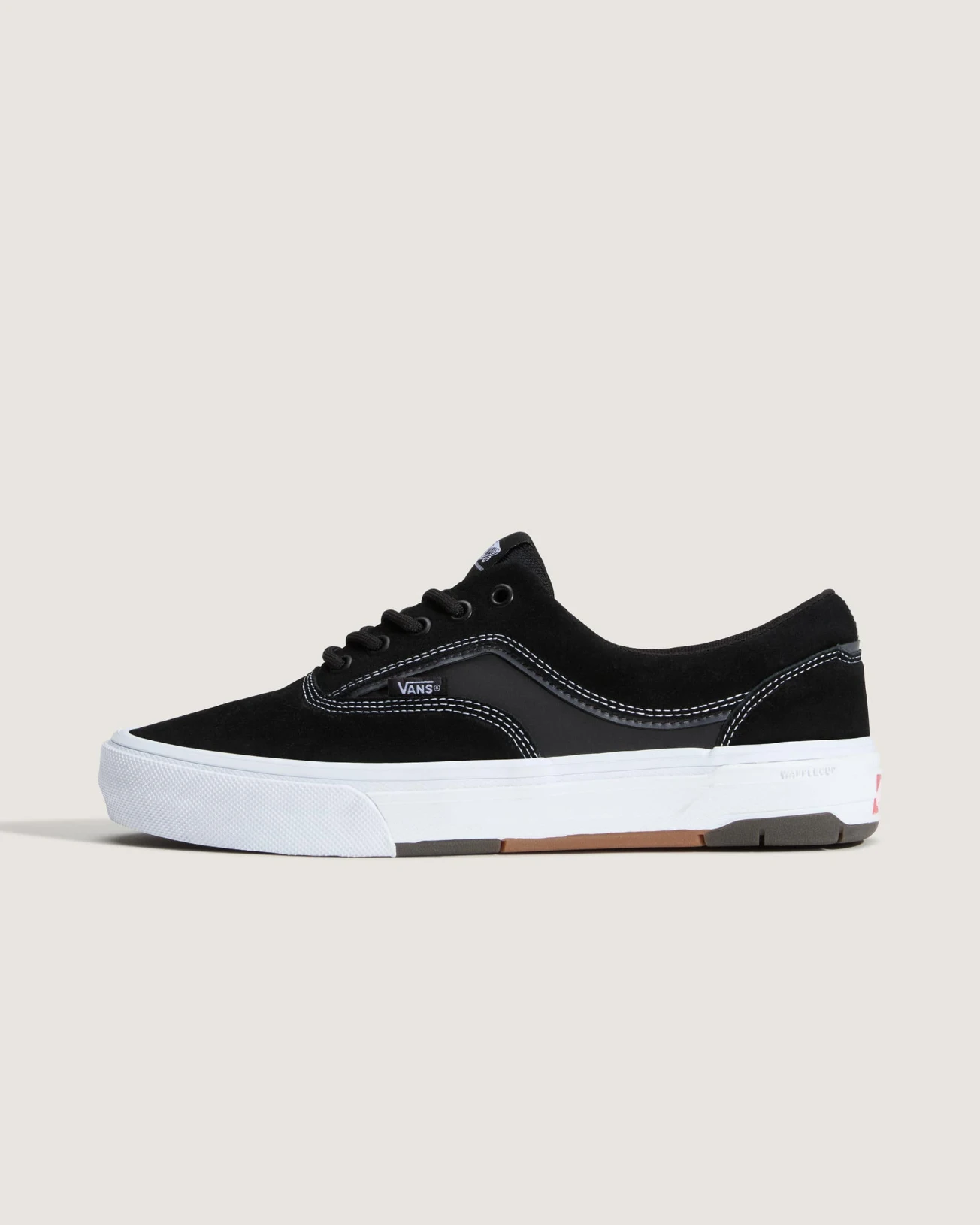 VANS - נעלי סניקרס Skate Era Wafflecup – V00EF0BA2 – black-white – 1